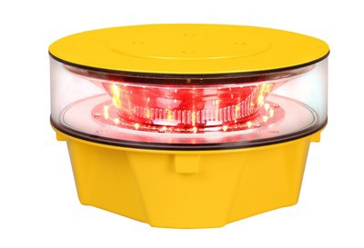 Type d'intensité moyenne B Lampe de la tour de tour aviation lampe d'aviation pour la lampe d'aviation de la cheminée pour la tour FAA des lumières d'obstruction approuvé